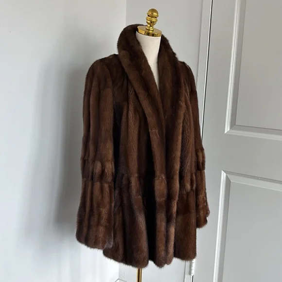 PELLICERIA SCOMA Vintage Fur Coat - Picture 3 of 7
